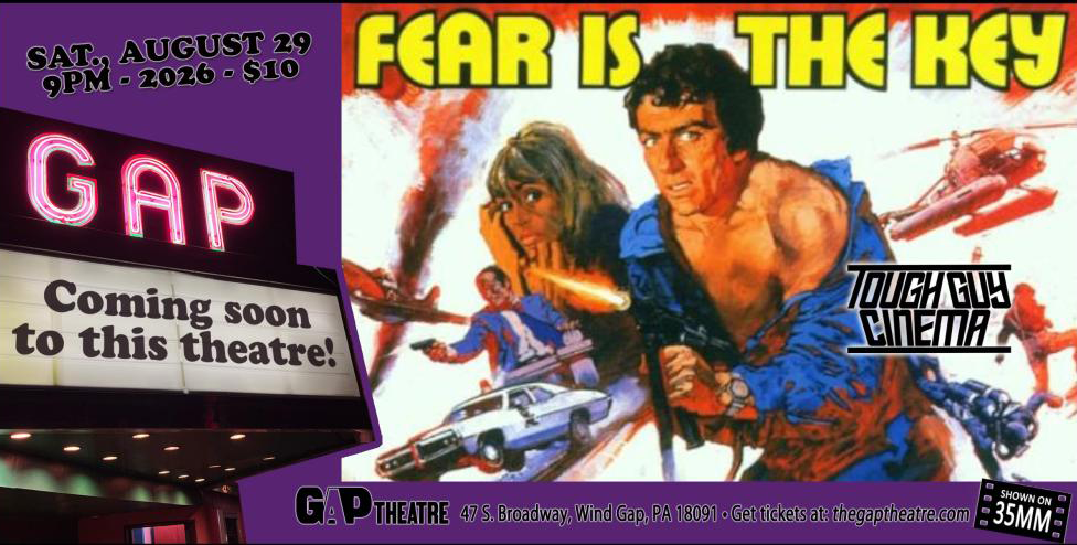 FEAR IS THE KEY (1972) in 35mm
