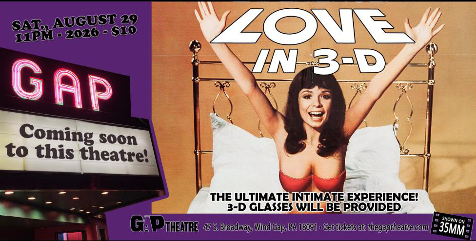 LOVE IN 3-D (1973) in 35mm & 3-D