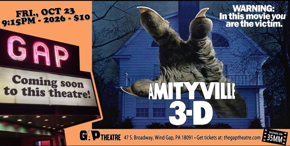 AMITYVILLE 3-D (1983) in 35mm and 3-D