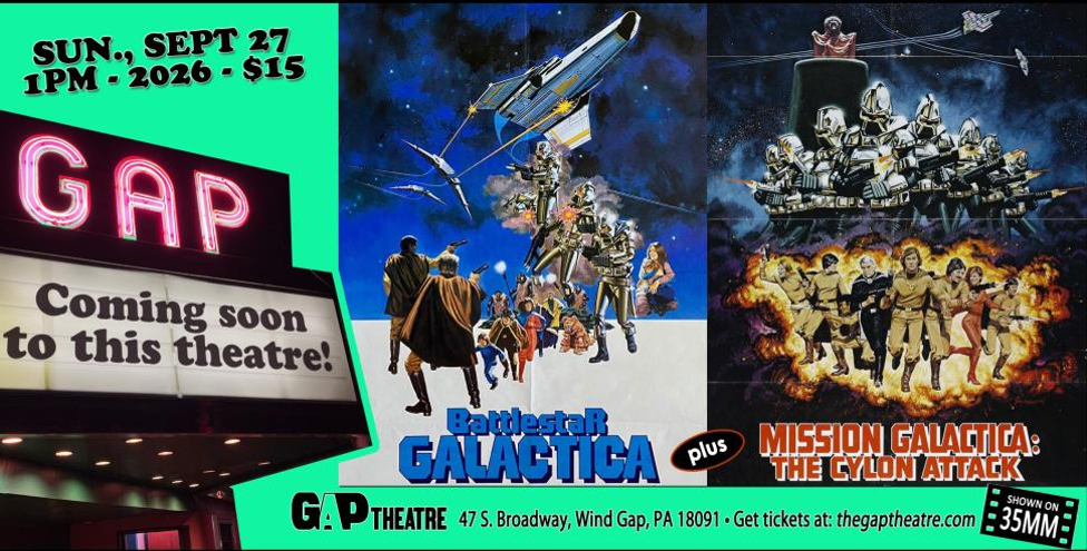 BATTLESTAR GALACTICA (1978) & MISSION: GALACTICA (1979) Double Feature in 35mm