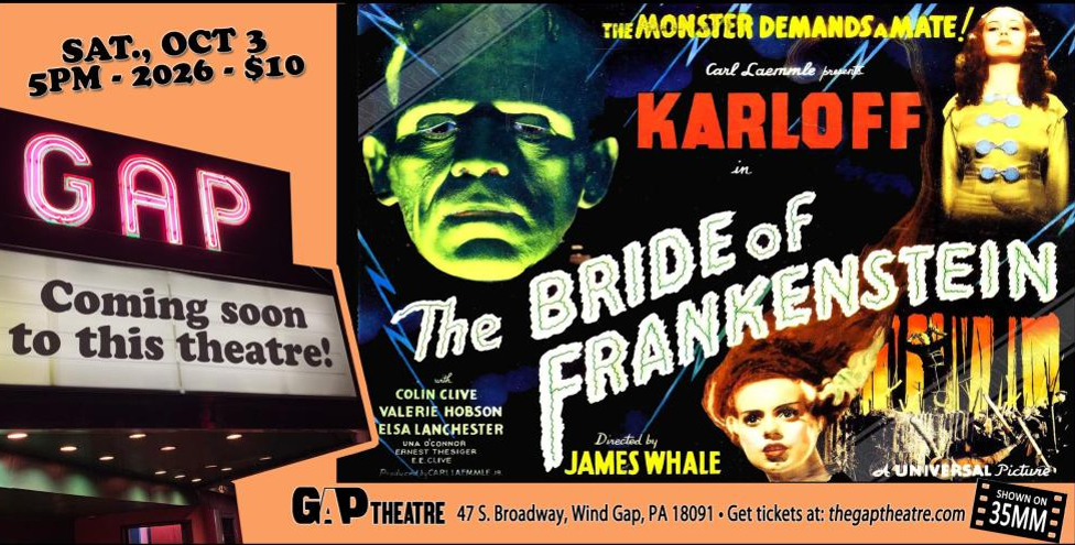 BRIDE OF FRANKENSTEIN (1935) in 35mm