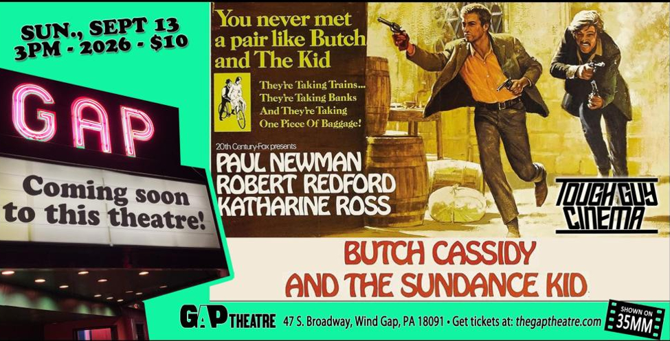 BUTCH CASSIDY AND THE SUNDANCE KID (1969) in 35mm