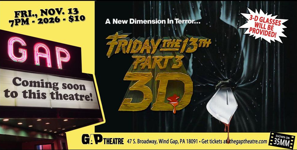FRIDAY THE 13TH PART 3 3-D in 35mm