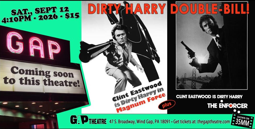 MAGNUM FORCE (1973) & THE ENFORCER (1977) Double Feature in 35mm