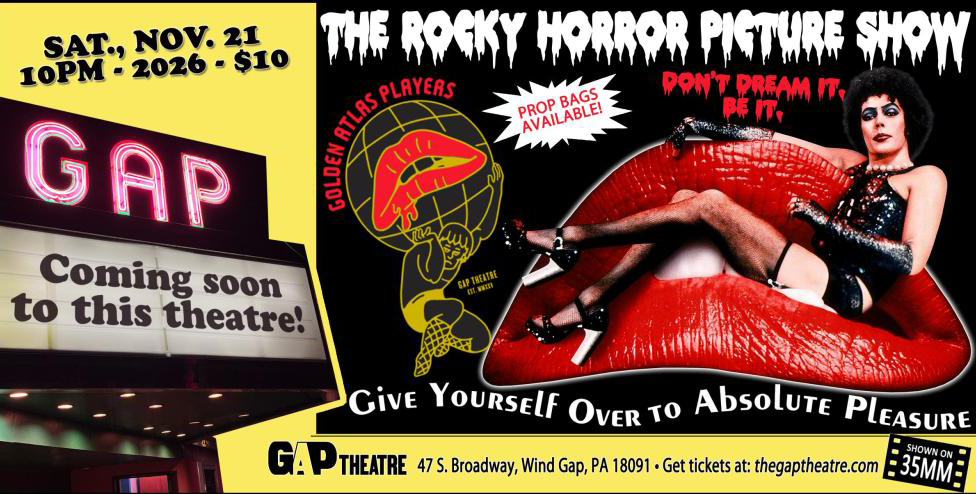 THE ROCKY HORROR PICTURE SHOW (1975) in 35mm with the Golden Atlas Player 