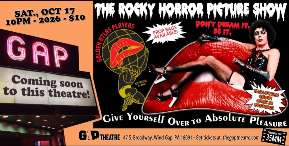 THE ROCKY HORROR PICTURE SHOW (1975) in 35mm w/ the Golden Atlas Players