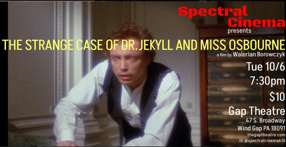 Spectral Cinema: THE STRANGE CASE OF DR. JEKYLL AND MISS OSBOURNE (1981)