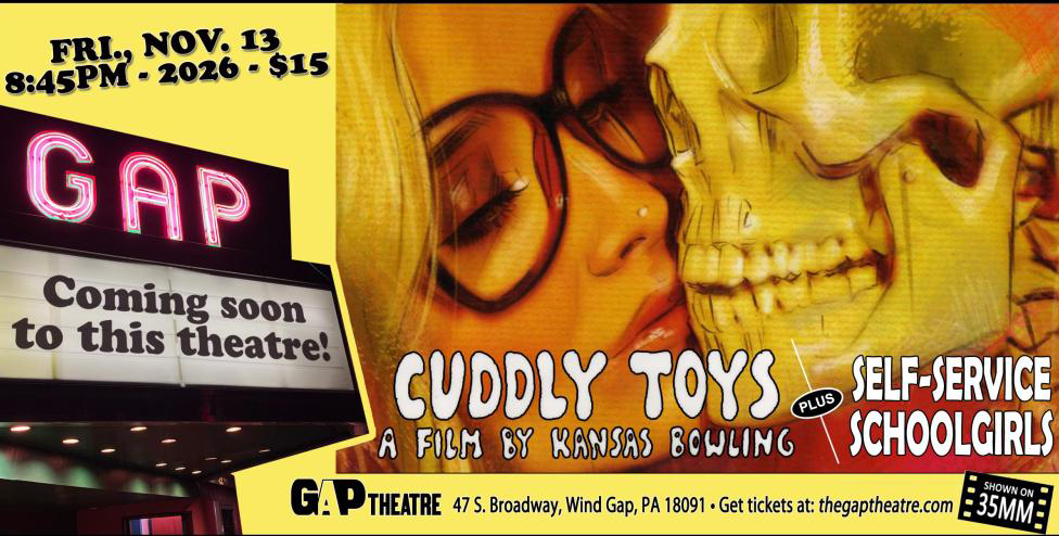 CUDDLY TOYS (2022) & SELF-SERVICE SCHOOLGIRLS (1976) Double Feature in 35mm